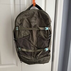 Osprey Fairview 55 Green Teal Women's Travel Backpack Hiking School Outdoors